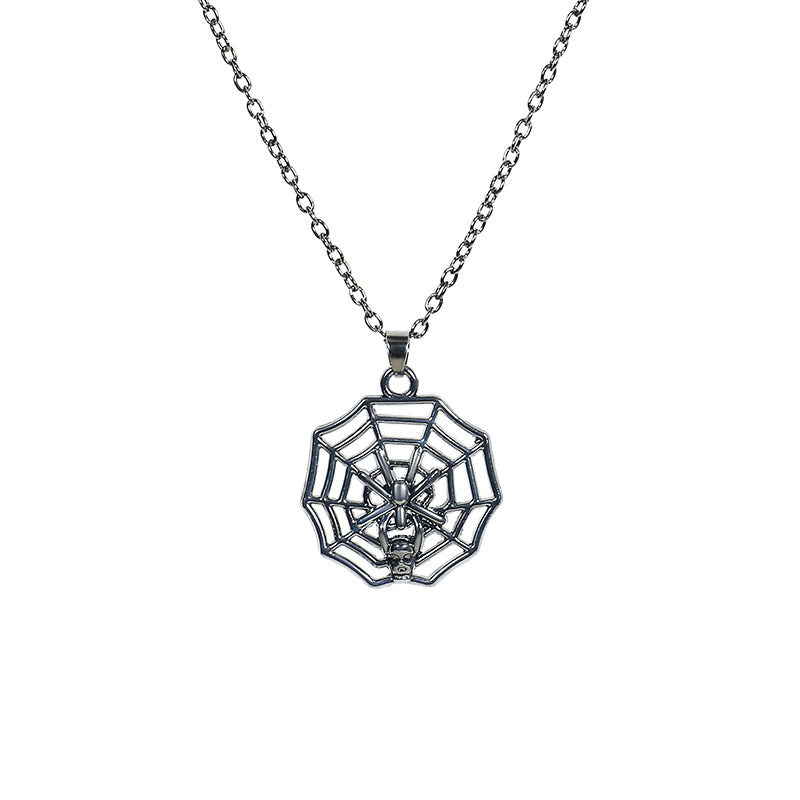 Wholesale Halloween Ghost Skeleton Bat Pumpkin Head Pendant Necklace